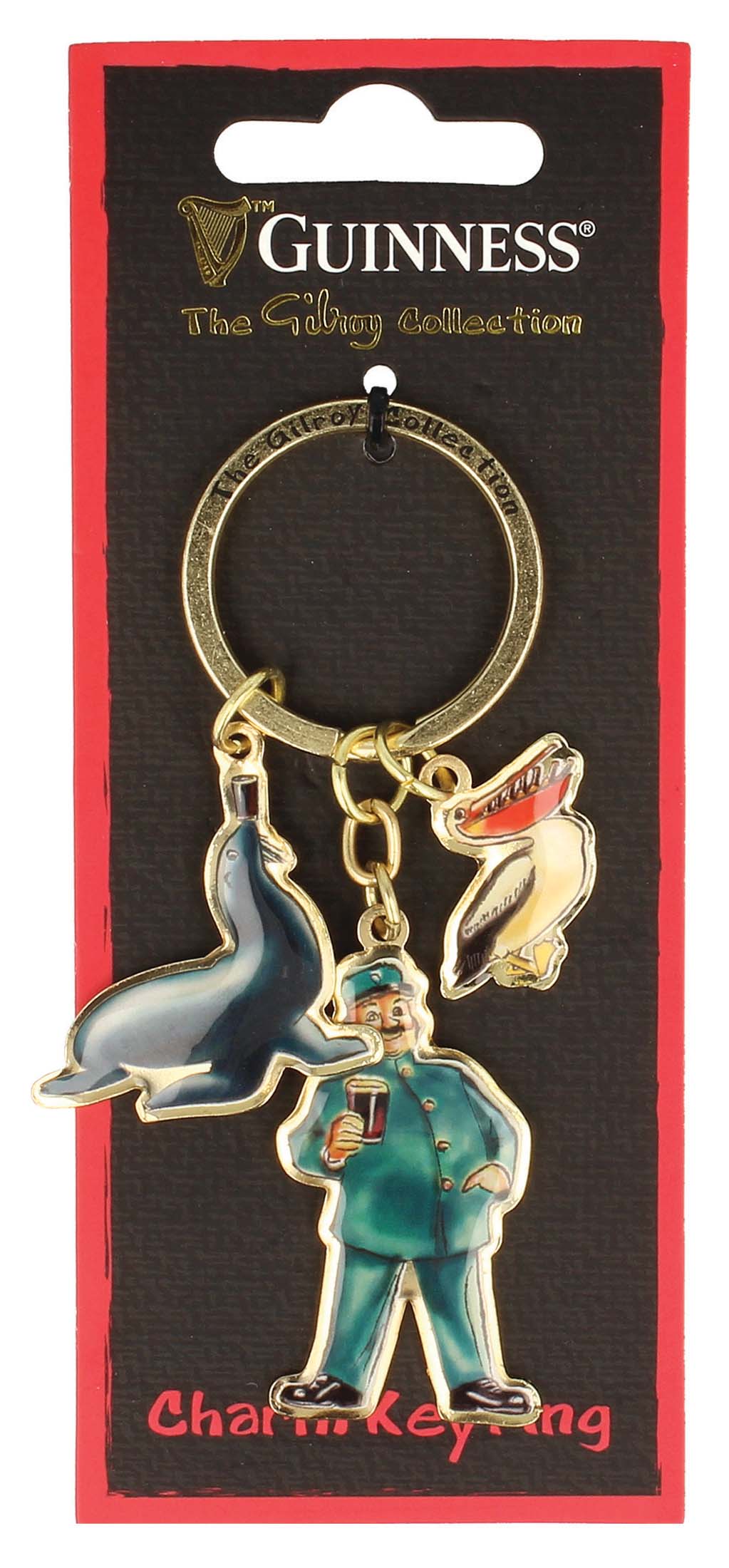 Guinness Gilroy Charm Keyring Toucan