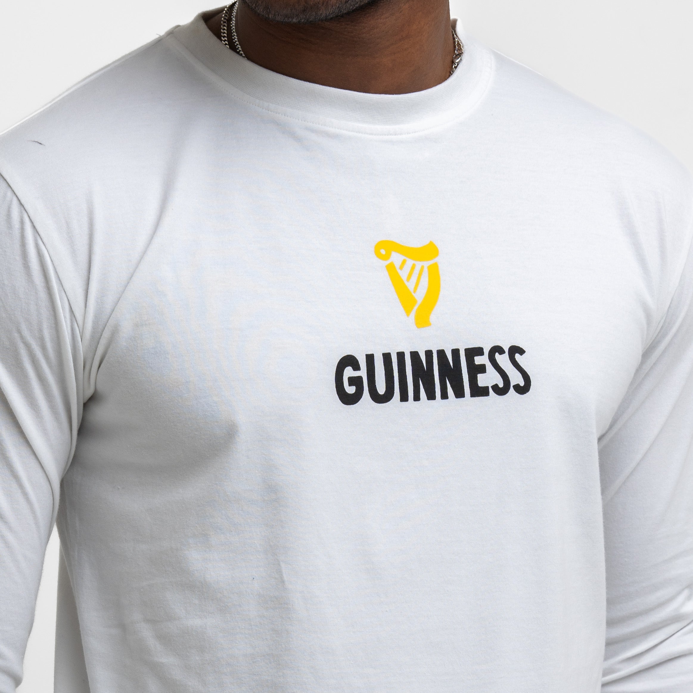 Guinness Summer Collection Lovely Day Longsleeve Tee - White