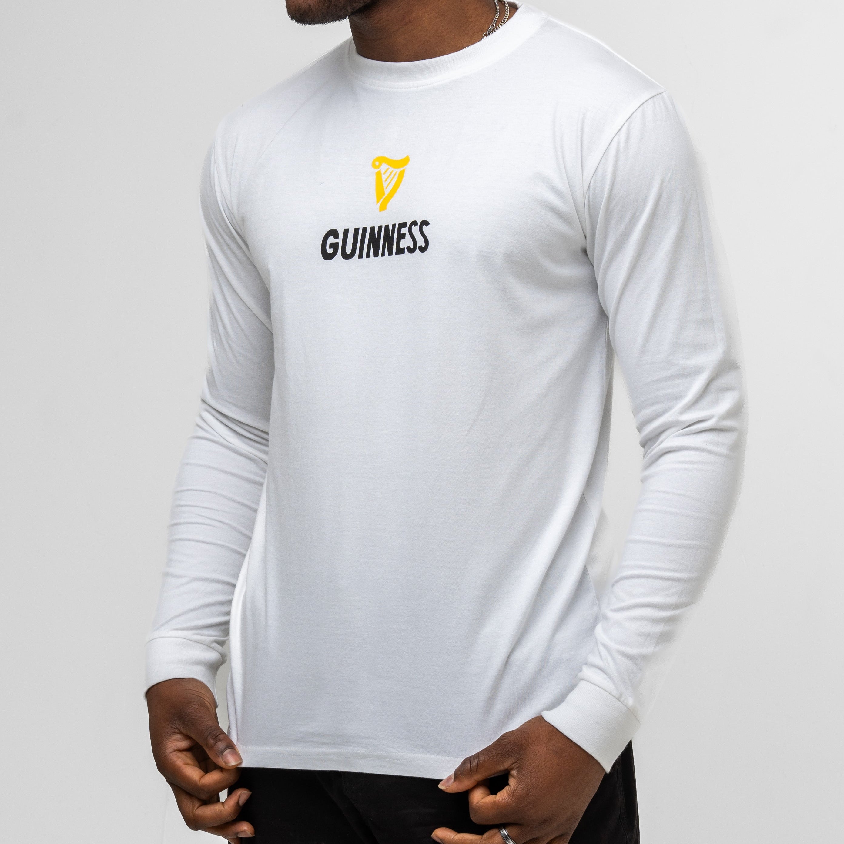 Guinness Summer Collection Lovely Day Longsleeve Tee - White
