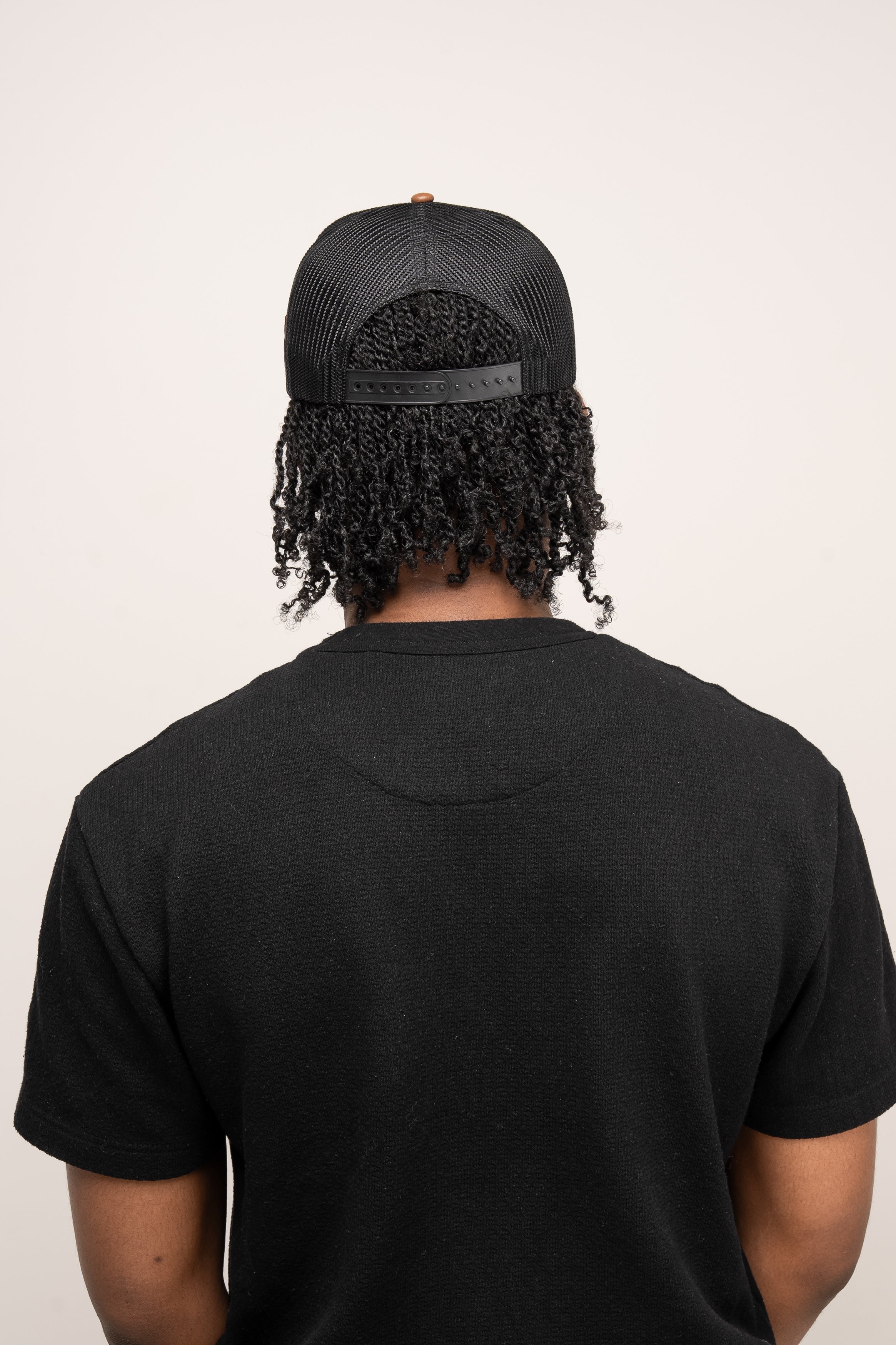 Guinness Brown Leather Trucker Cap