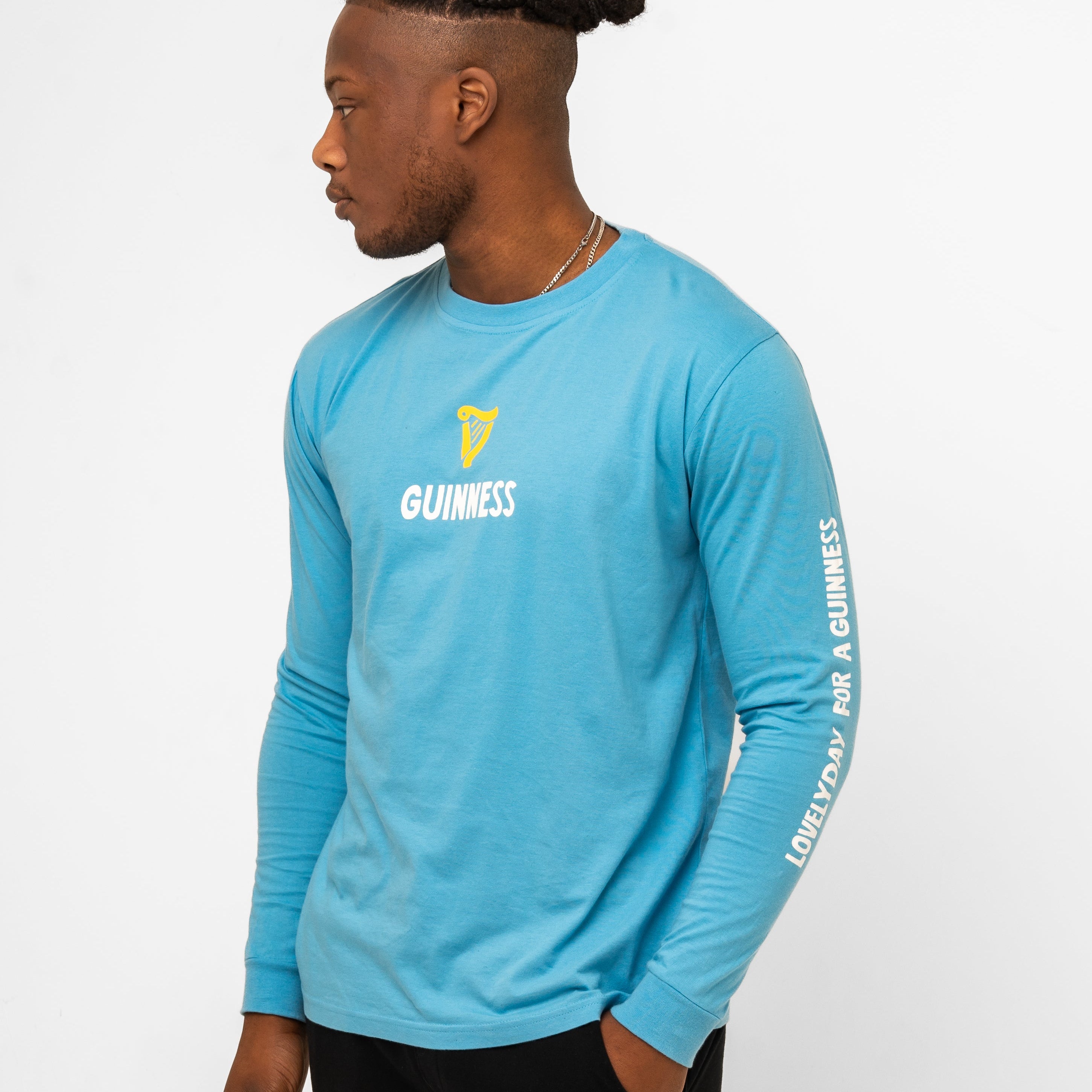 Guinness Summer Collection Lovely Day Longsleeve Tee - Blue