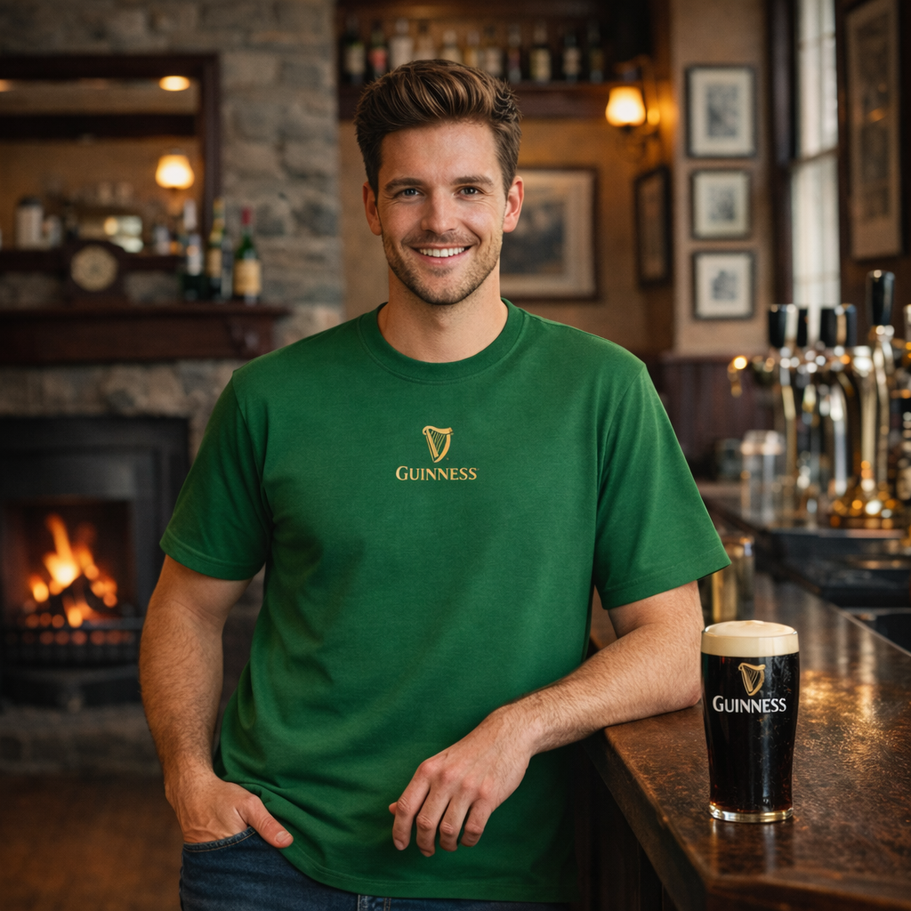 Guinness Are you Toucan to Me Tee - Green