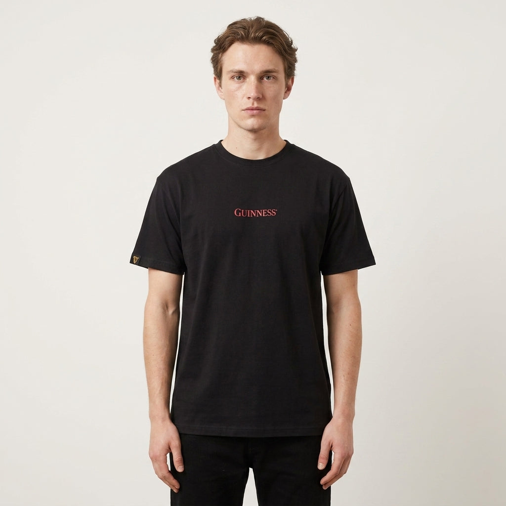 Guinness I Asked for a Pint, Not a Longneck Tee – Black | Pre-Order