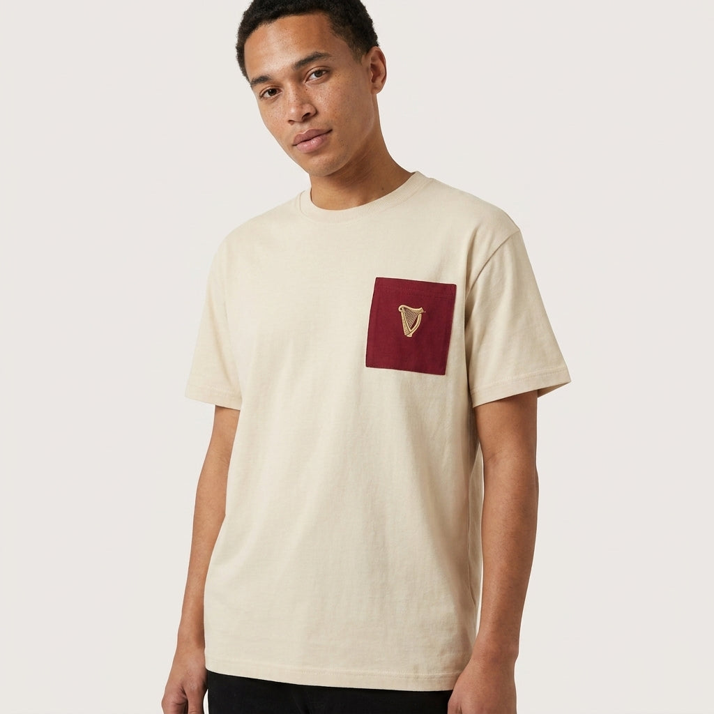 Guinness Cooperage Ivory Heavyweight Tee | Pre-Order