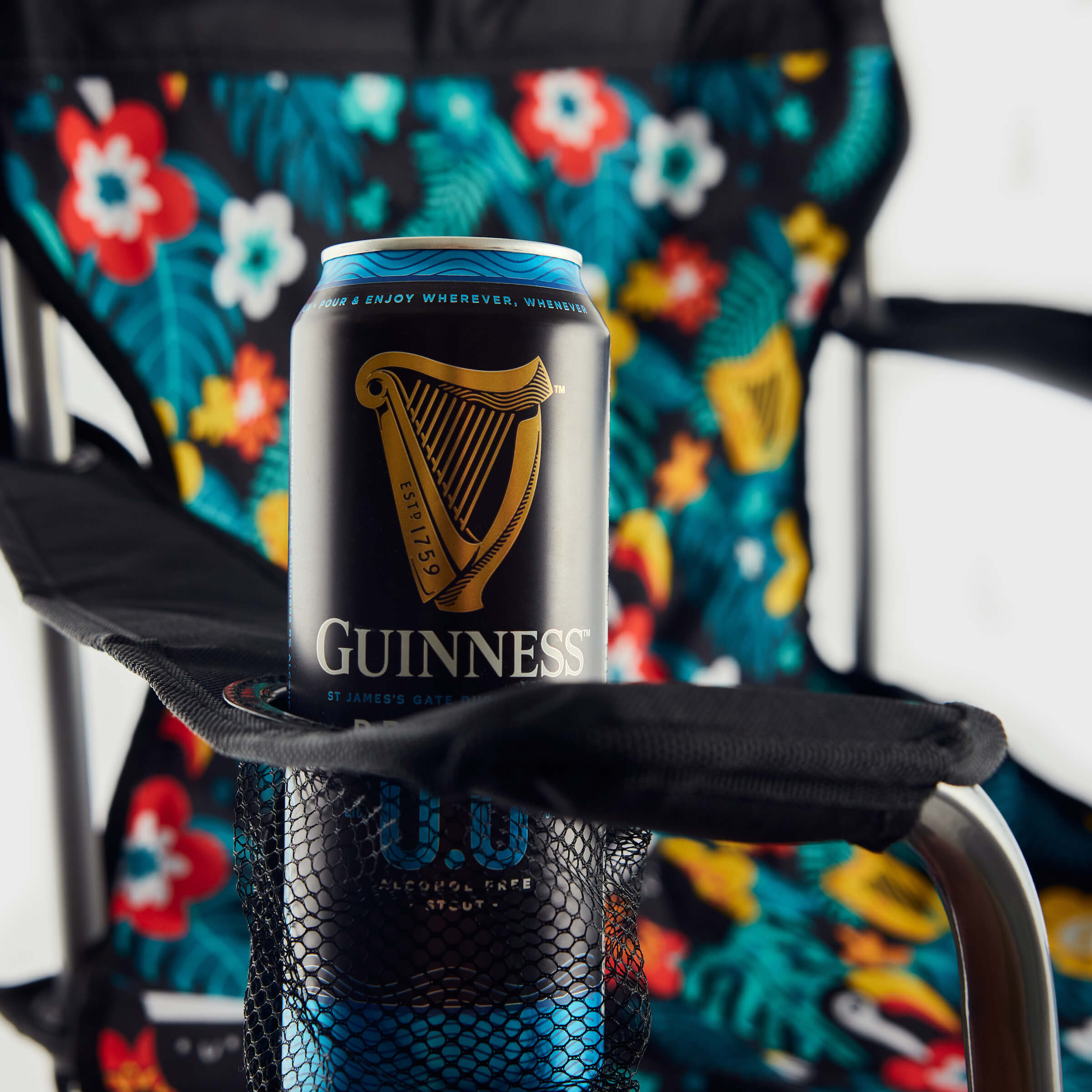Guinness x Fatti Burke Hawaiian Camping Chair