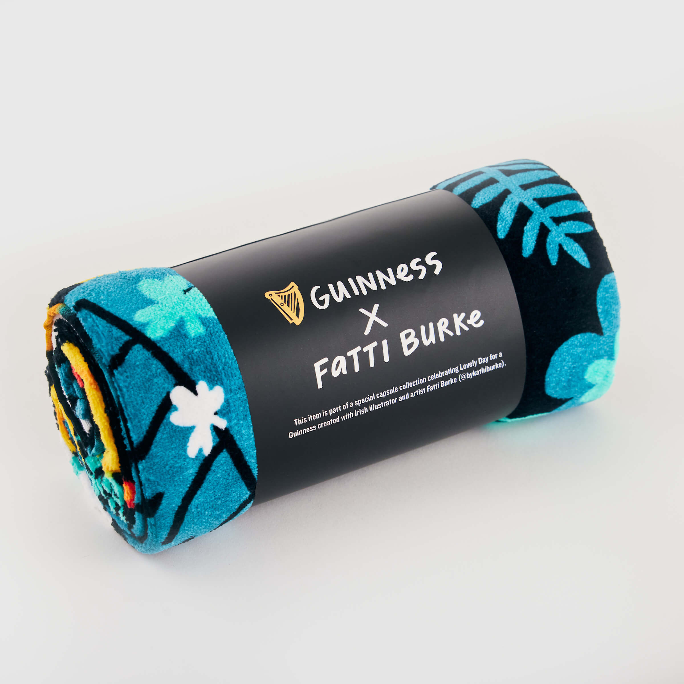 Guinness x Fatti Burke Hawaiian Beach Towel