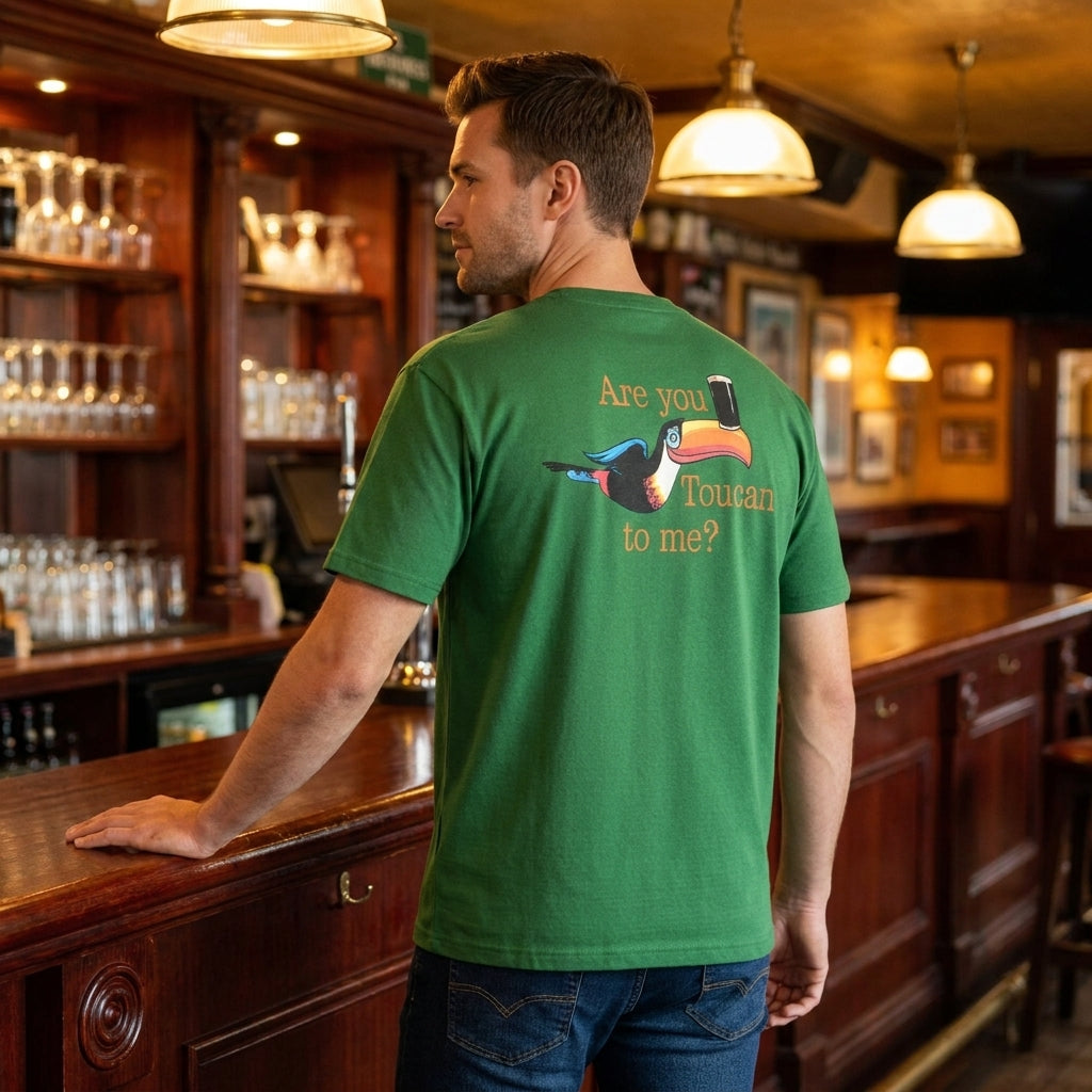 Guinness Are you Toucan to Me Tee - Green