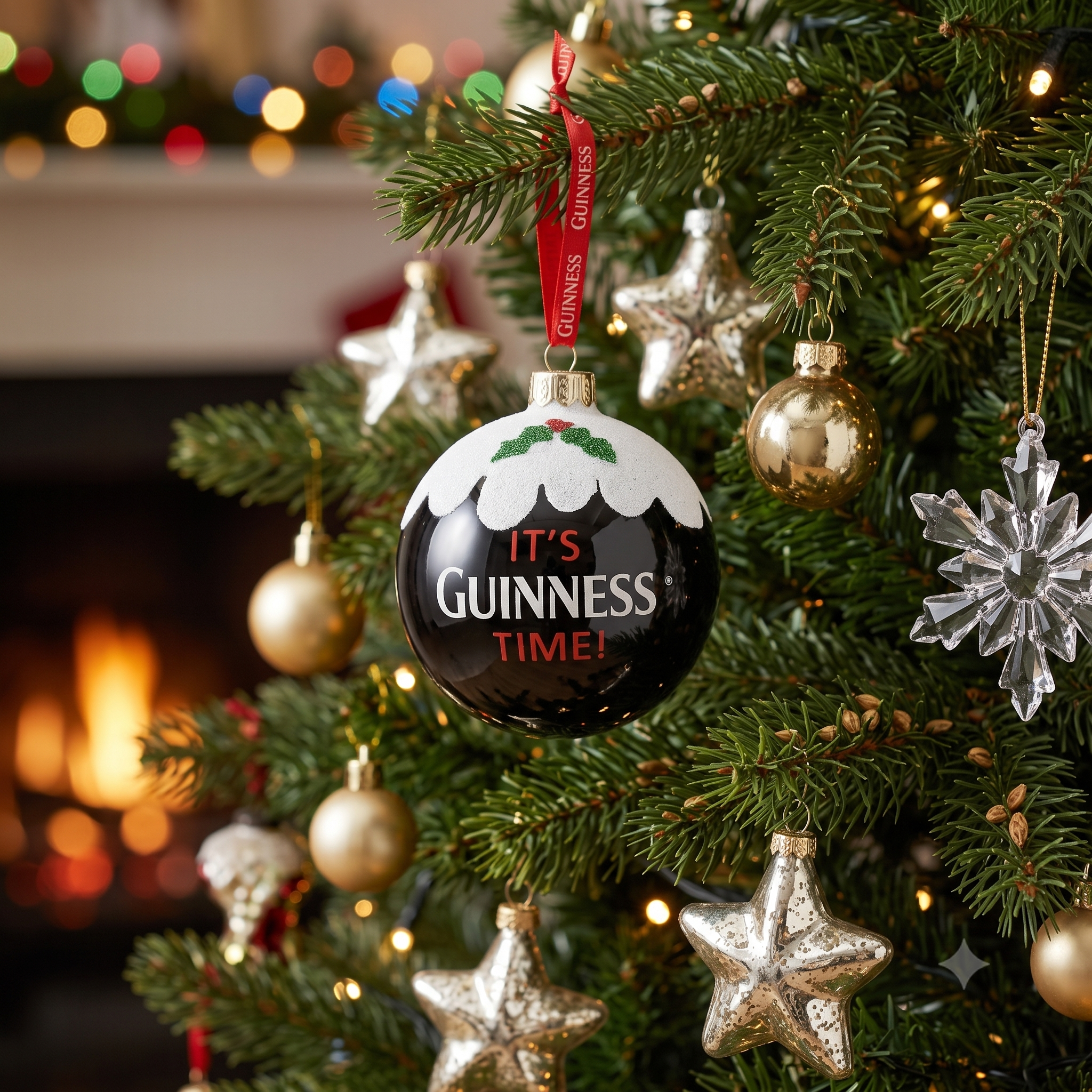 Guinness Christmas Pint Bauble