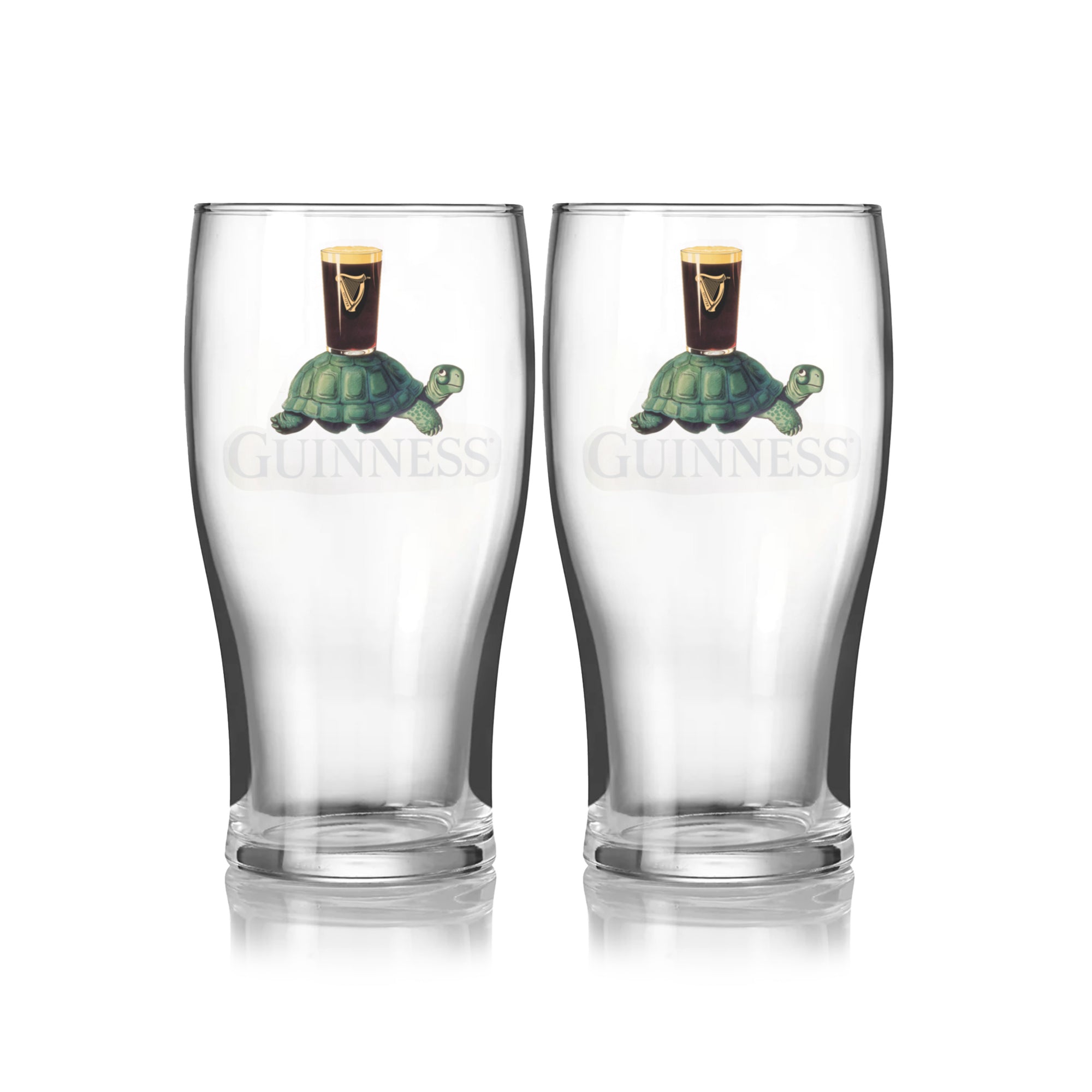 Guinness Gilroy Tortoise Pint Glass - 2 Pack
