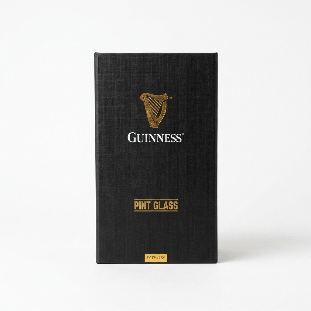 Guinness Pint Glass Luxury Gift Box