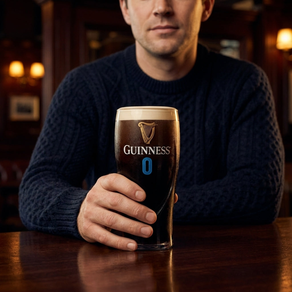 Guinness 0 Gravity Pint Glass