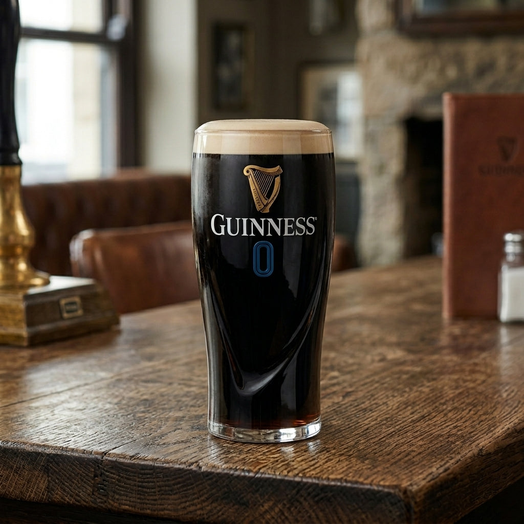 Guinness 0 Gravity Pint Glass