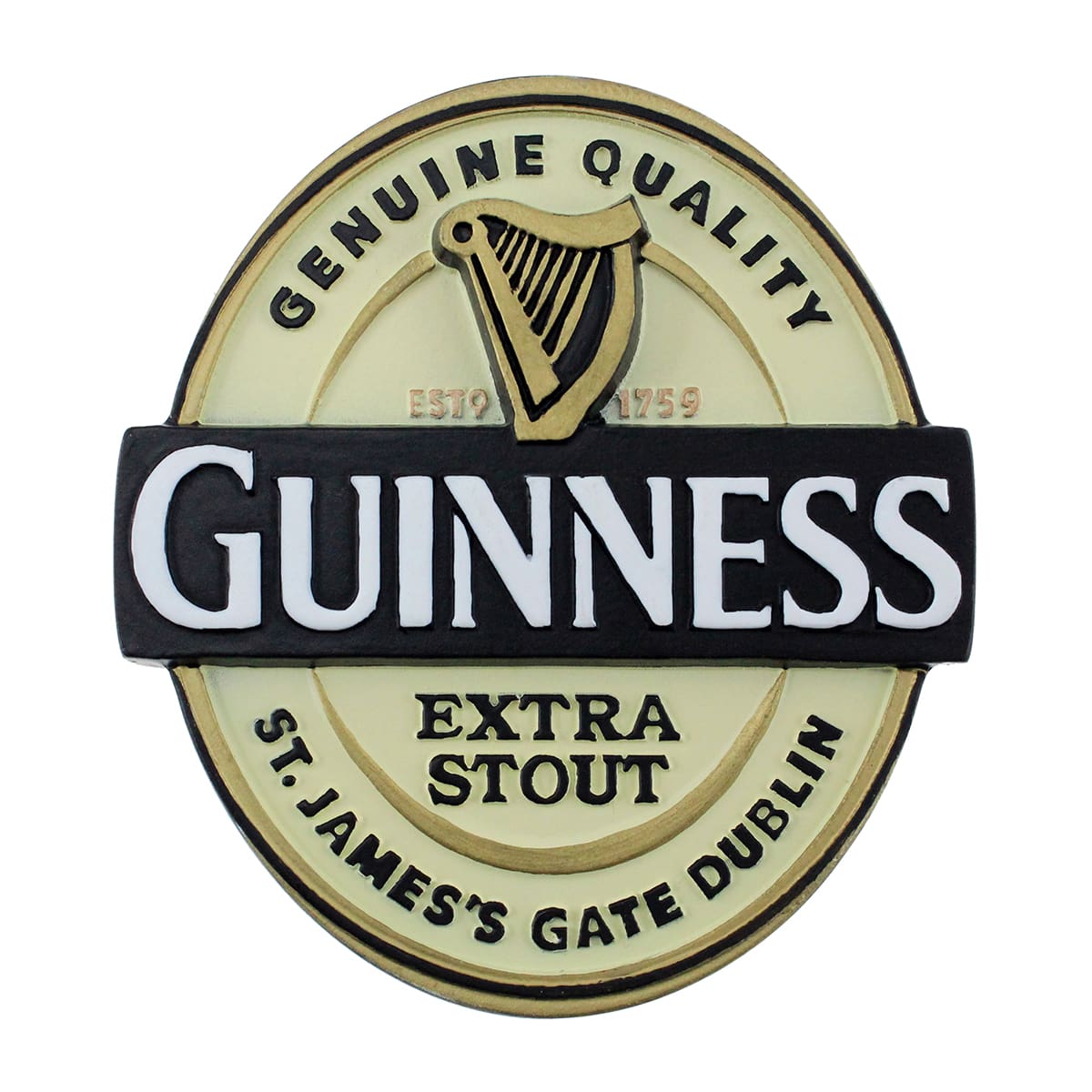 Cream Label Magnet