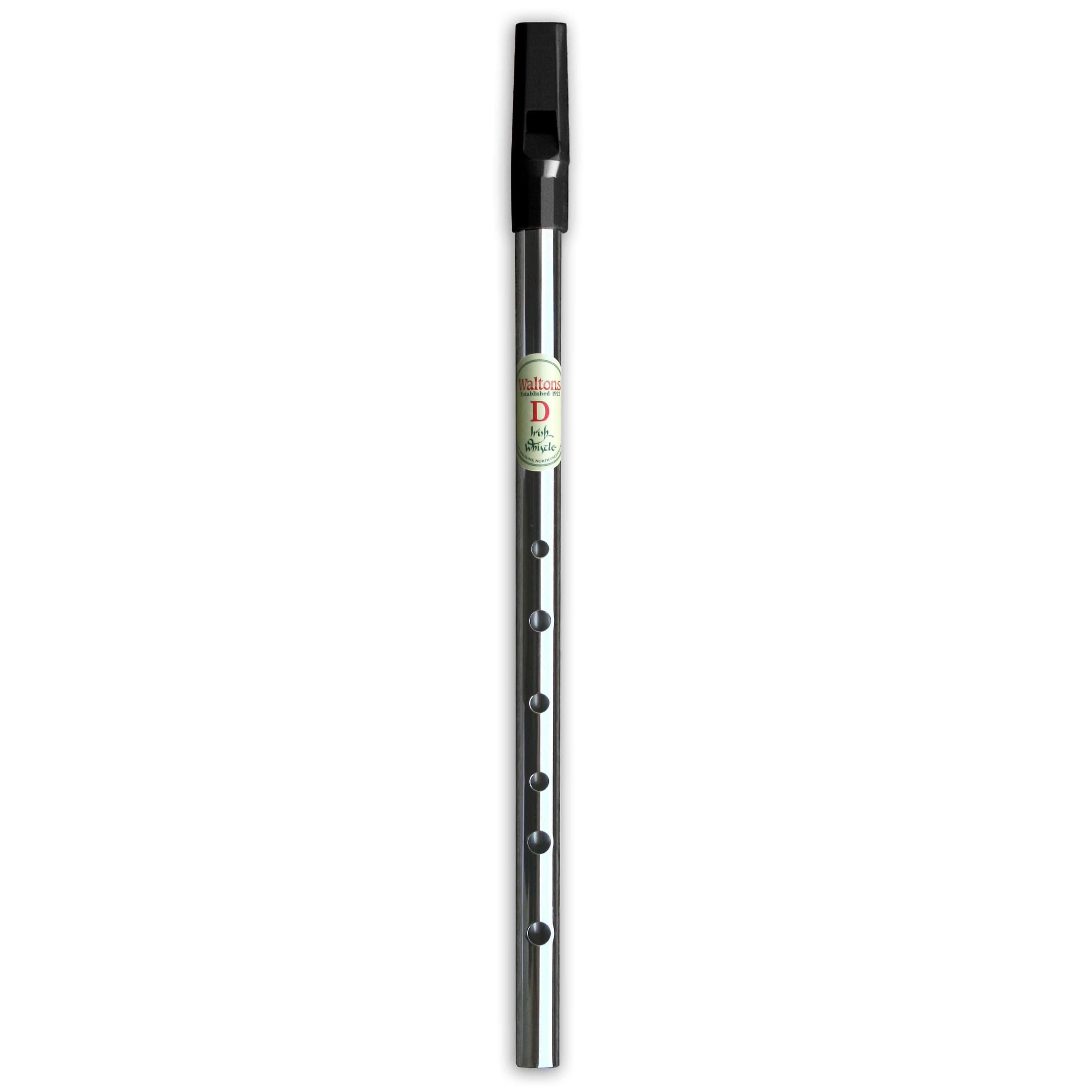 Whistle - Key of D Nickel | Black