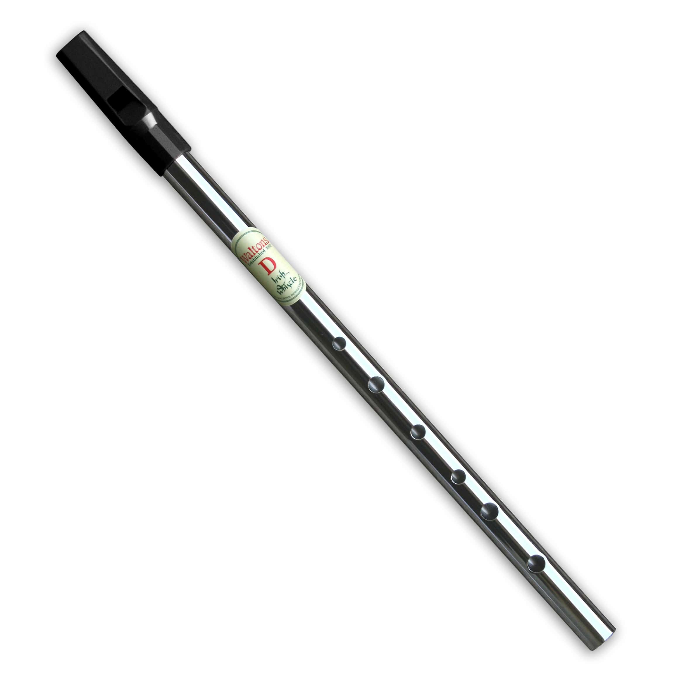 Whistle - Key of D Nickel | Black