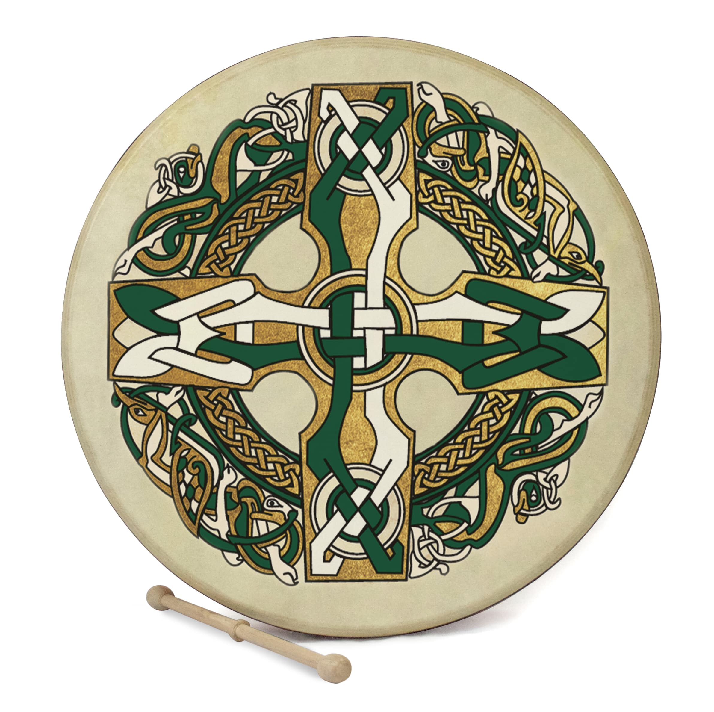 18'' Bodhran - Celtic Cross