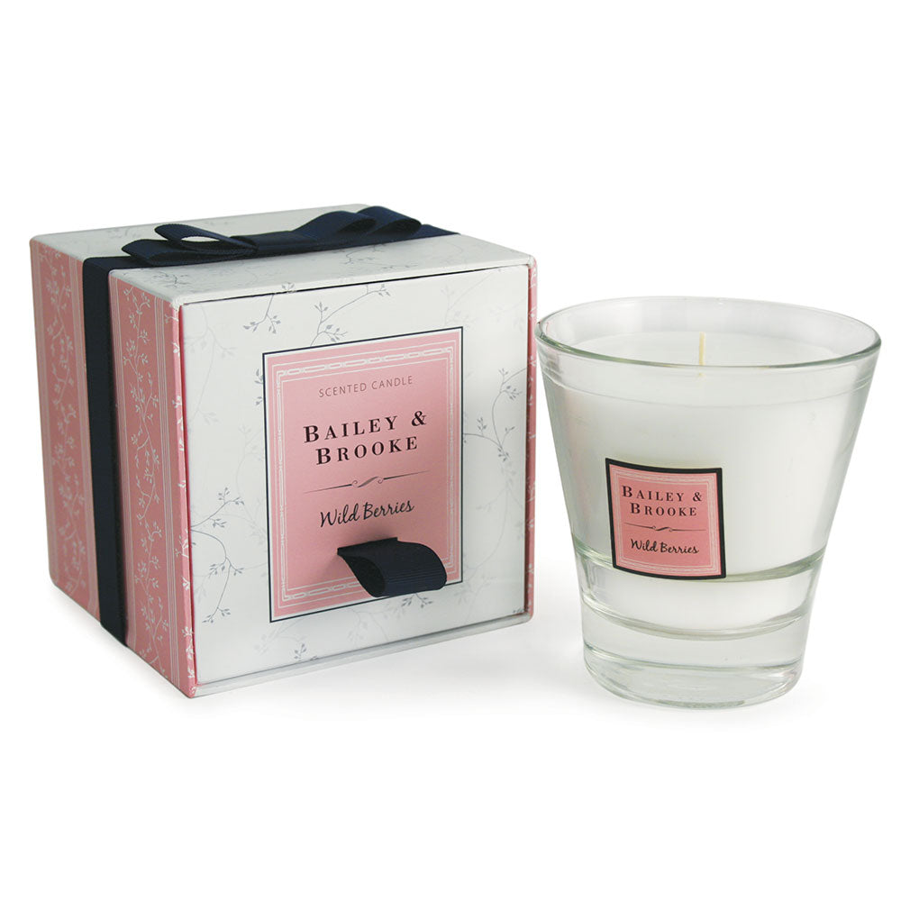 Wild Berries Filled Tumbler Glass Candle