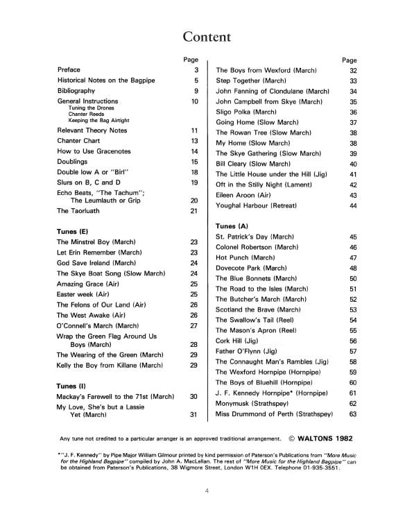 The Bagpipe Tutor | Bill Cleary