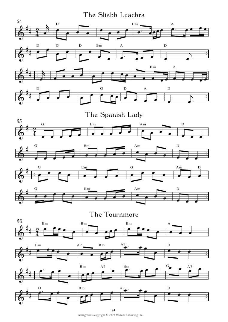110 Irelands Polkas and Slides Book | CD Edition