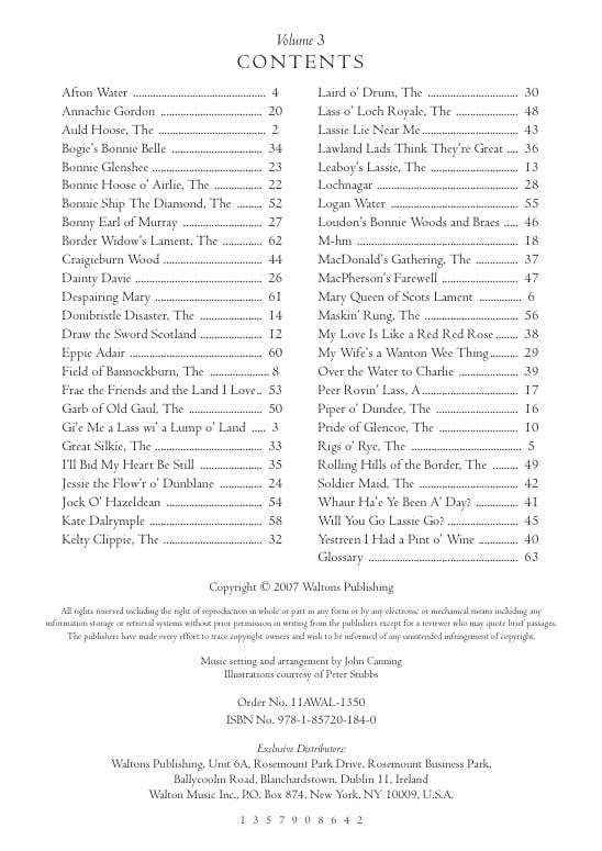 The Very Best Scottish Songs & Ballads | Vol 3 (Lyrics Melody Chords)