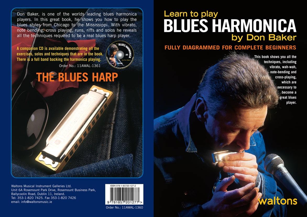 Learn to Play the Blues Harmonica by Don Baker | Book