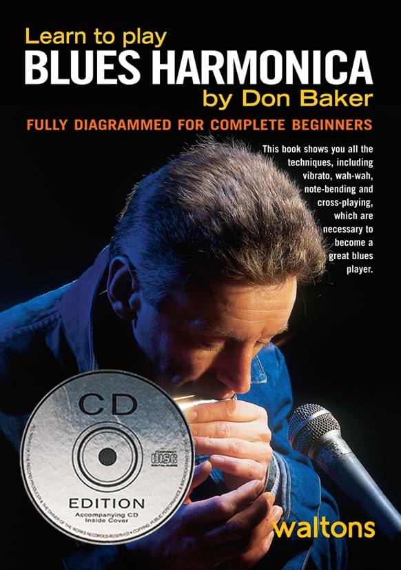 Learn to Play the Blues Harmonica by Don Baker | Book & CD Edition