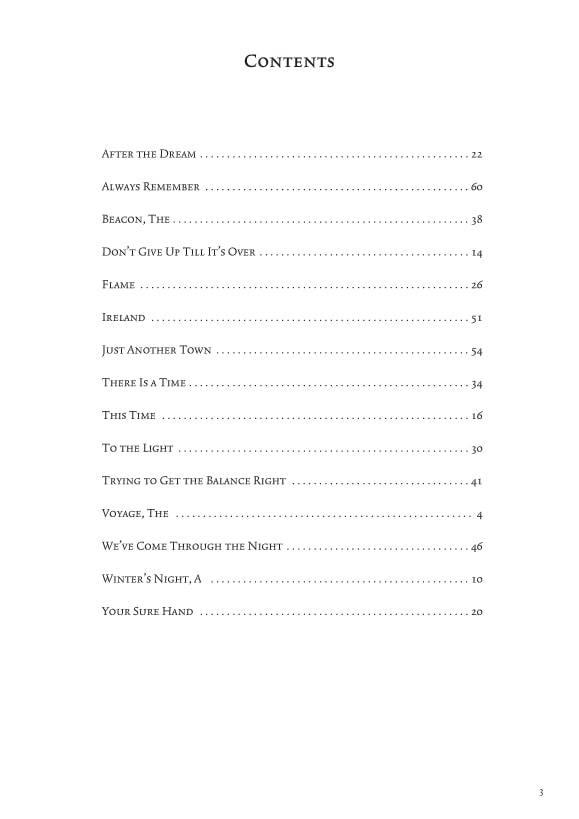 The Voyage, a Johnny Duhan Songbook