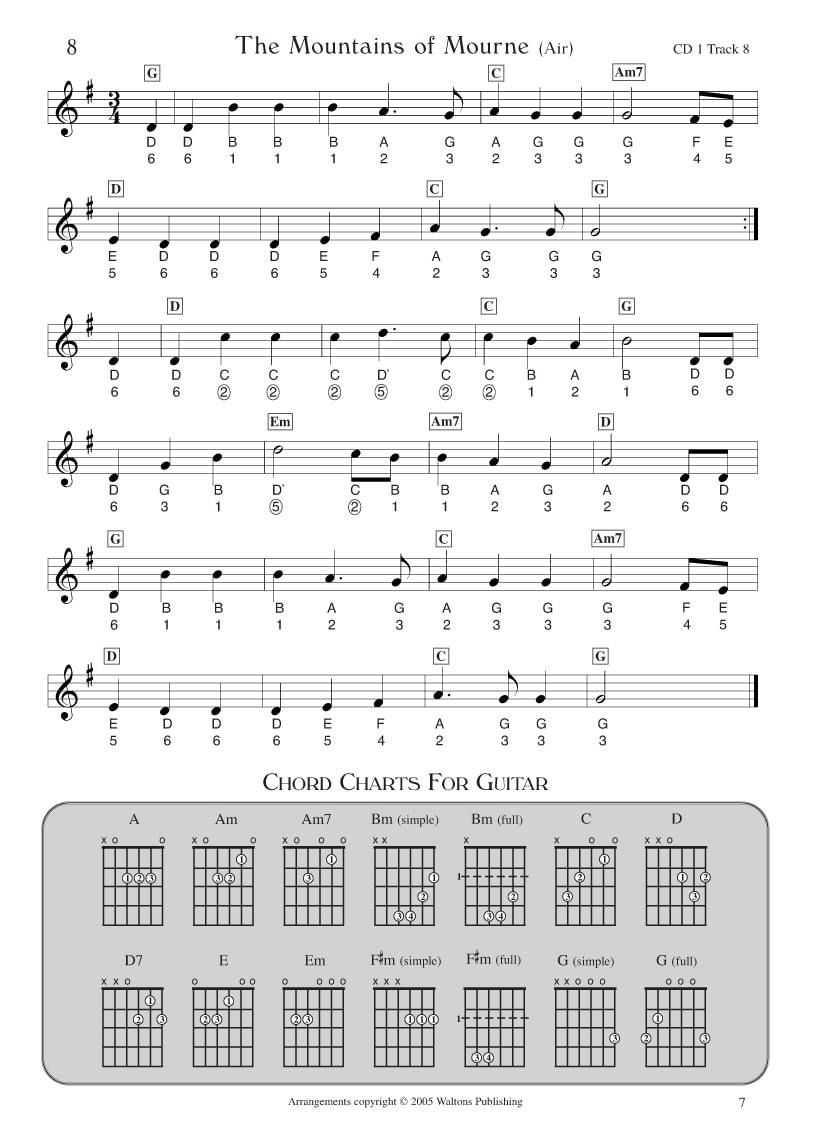 110 Ireland's Best Tin Whistle Tunes for Children | Book & CD Edition