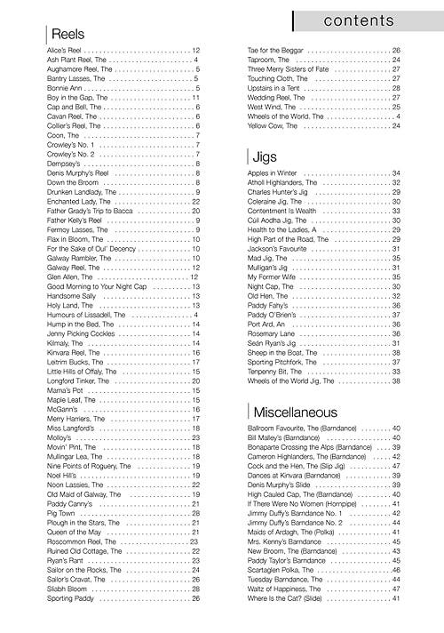 110 Button Accordion Tunes Book | Vol 1