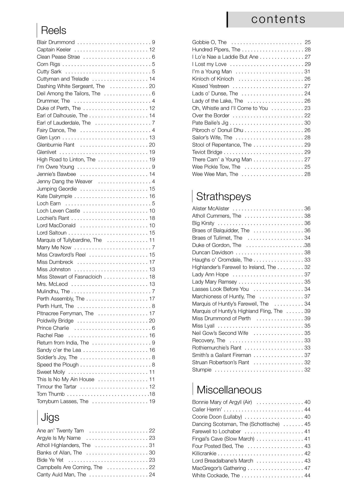 110 Best Scottish Tunes | Book | Vol 1 |