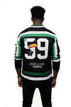 Load image into Gallery viewer, Toucan Hockey Jersey Black and Green
