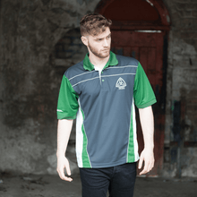 Load image into Gallery viewer, Irish Grey Performance Polo
