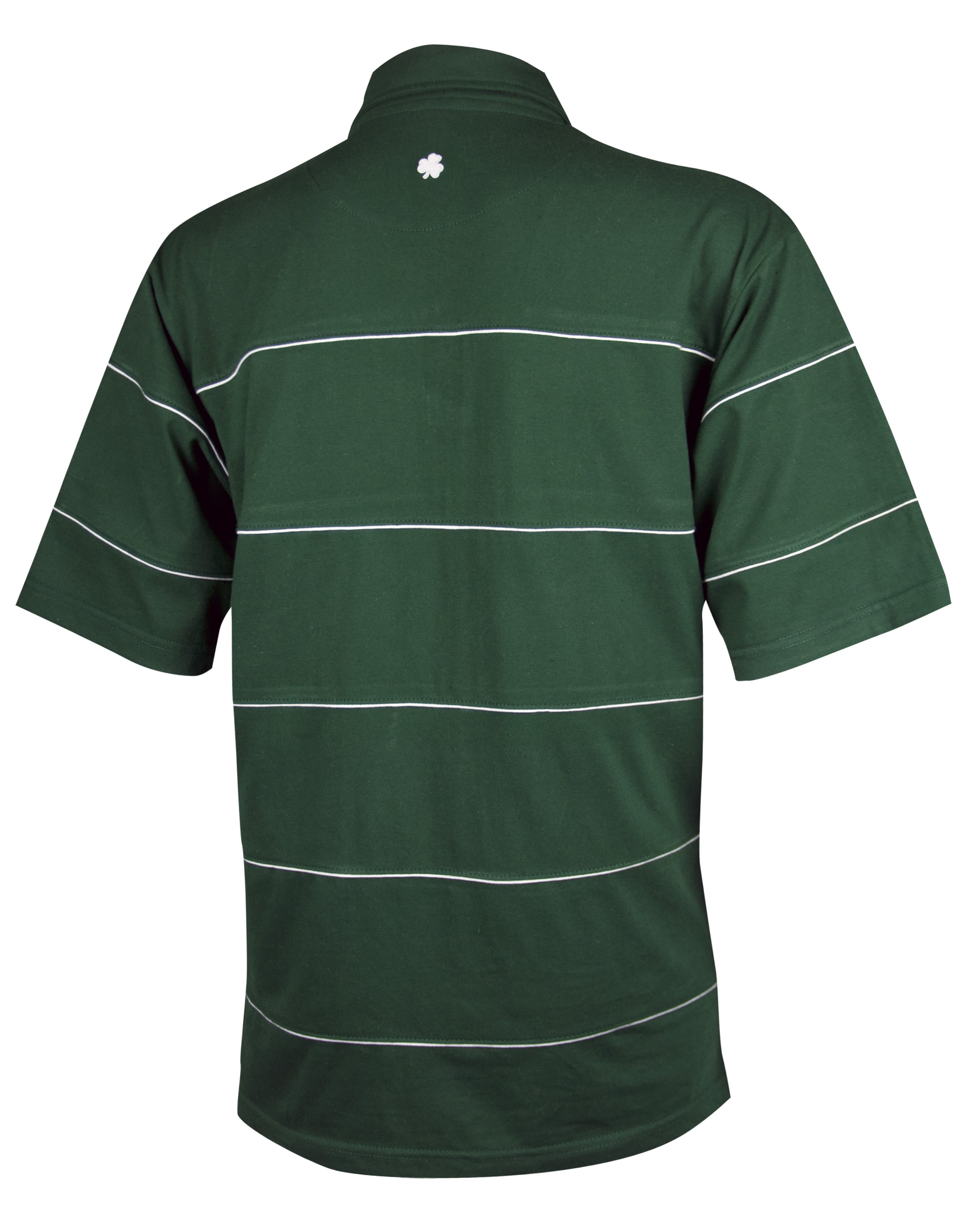 Irish Green Piping Polo Shirt