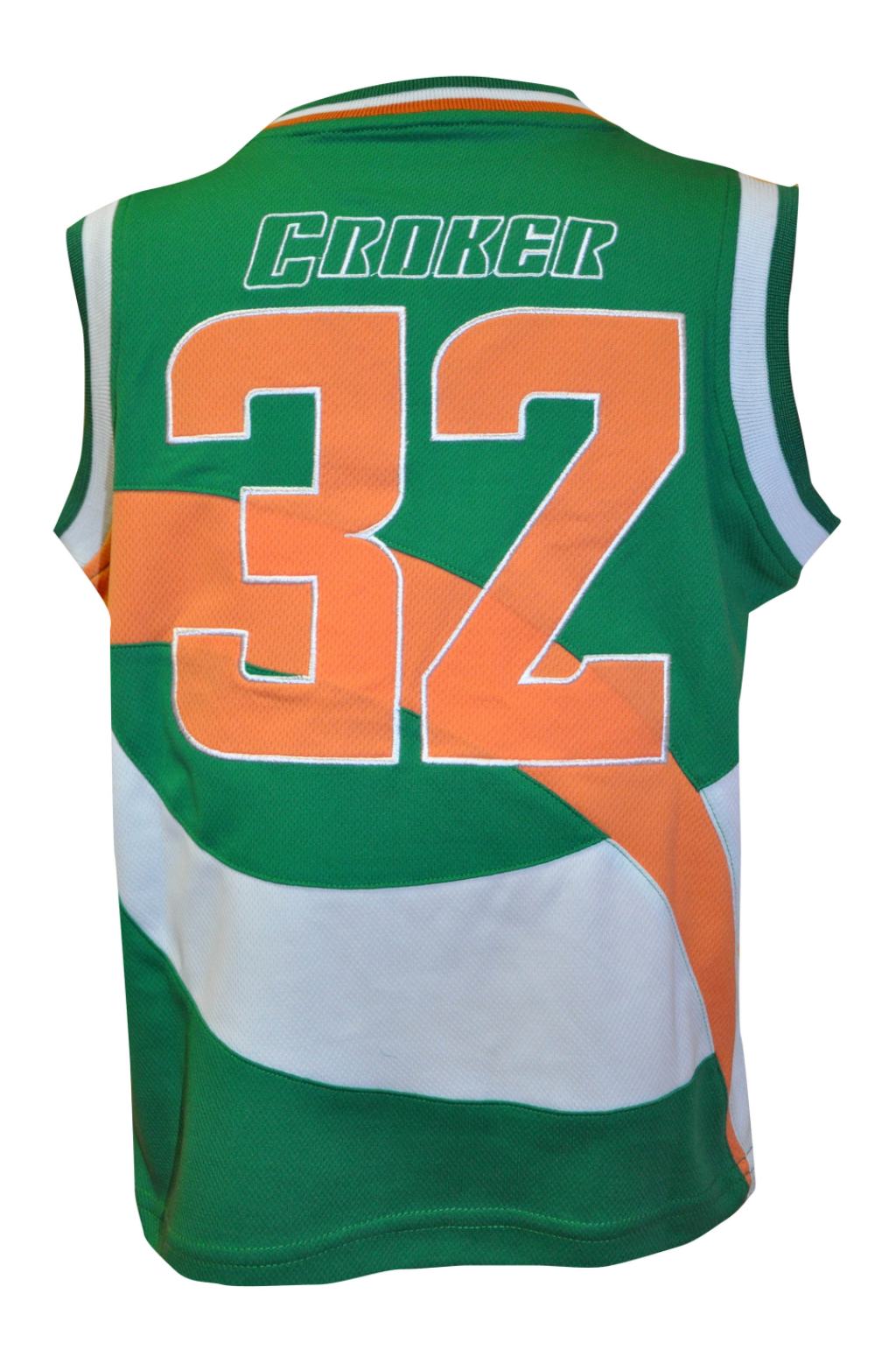 Kids Performance Tri Colour Basketball Top