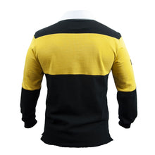 Load image into Gallery viewer, Mustard &amp; Black Rugby Jersey
