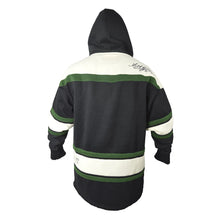 Load image into Gallery viewer, Green Hockey Style Hooded Sweatshirt

