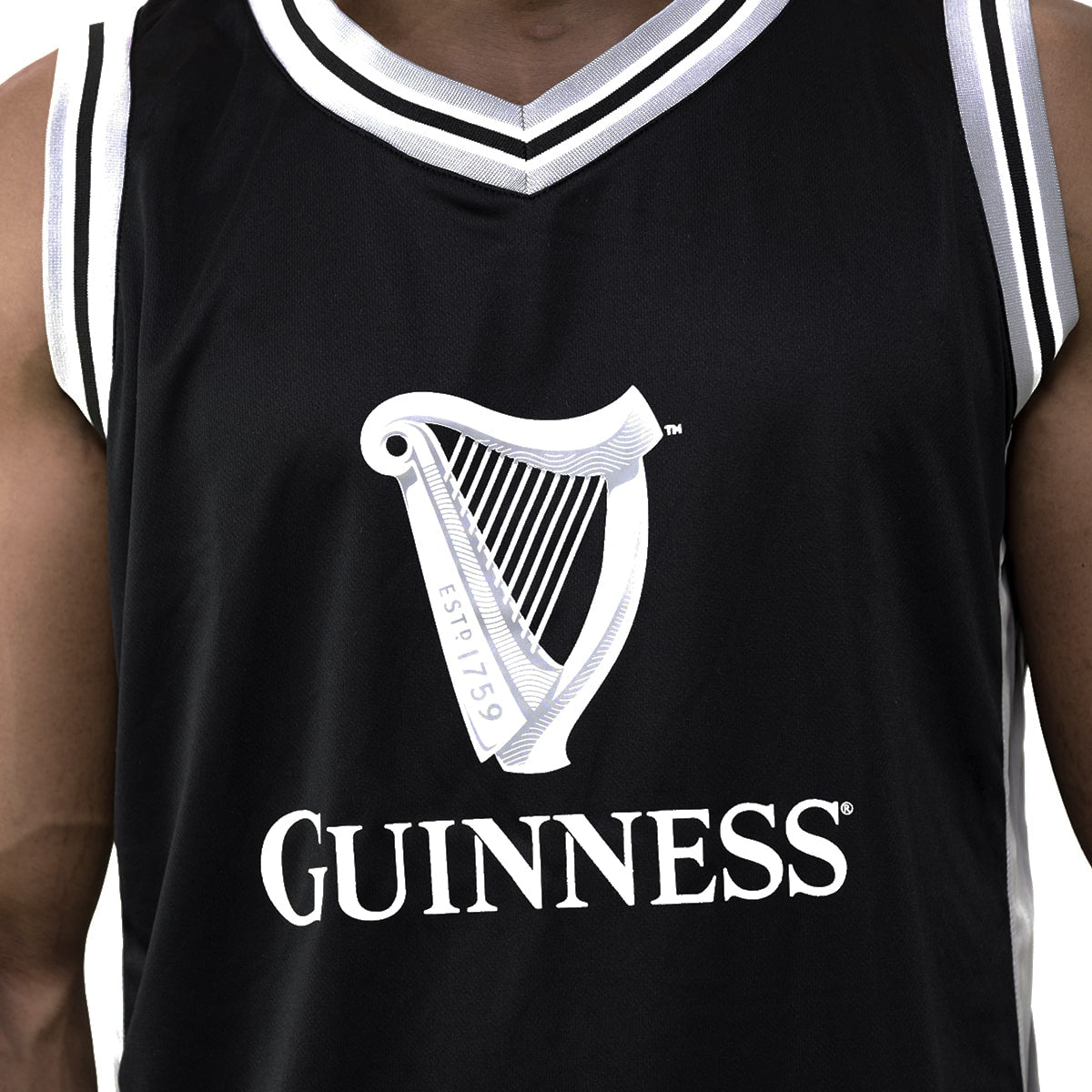 Black and Grey Basketball Jersey