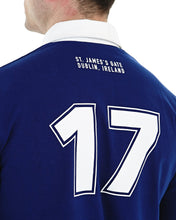 Load image into Gallery viewer, Navy &amp; White Classic Rugby Shirt
