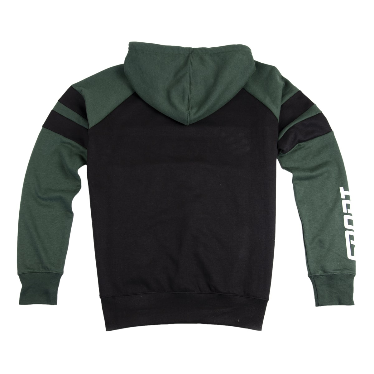 Black & Green Adult Hoodie
