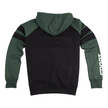 Load image into Gallery viewer, Black &amp; Green Adult Hoodie
