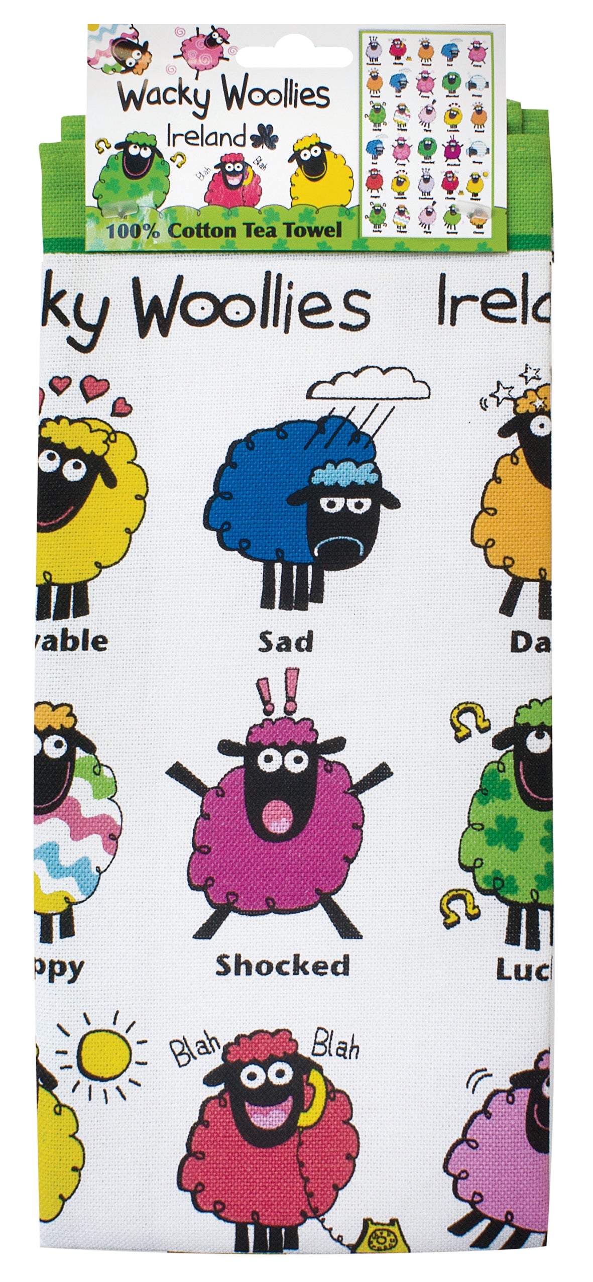 Wacky Woollies - Sheep Tea Towel