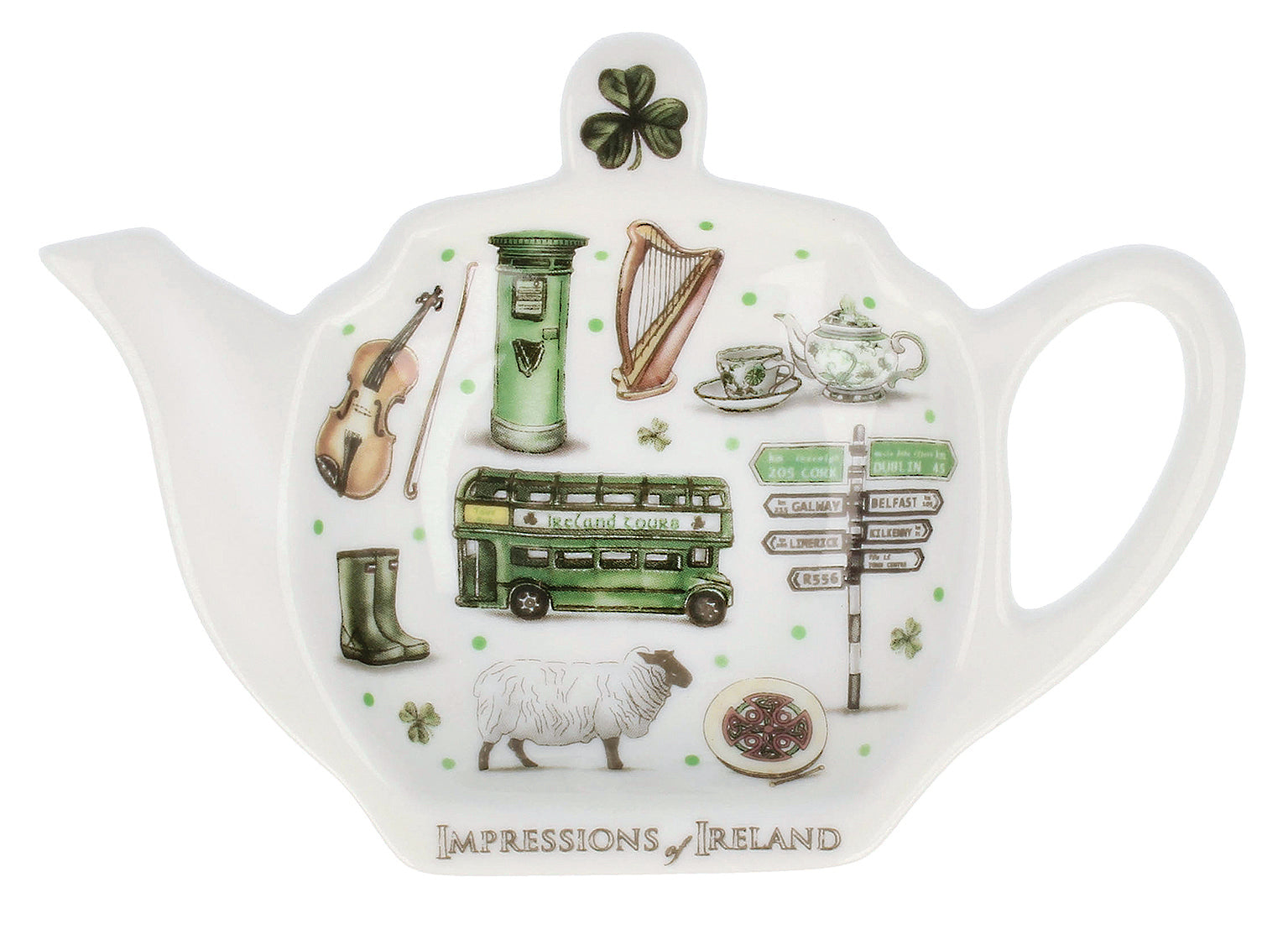 Impression of Ireland Teabag Holder