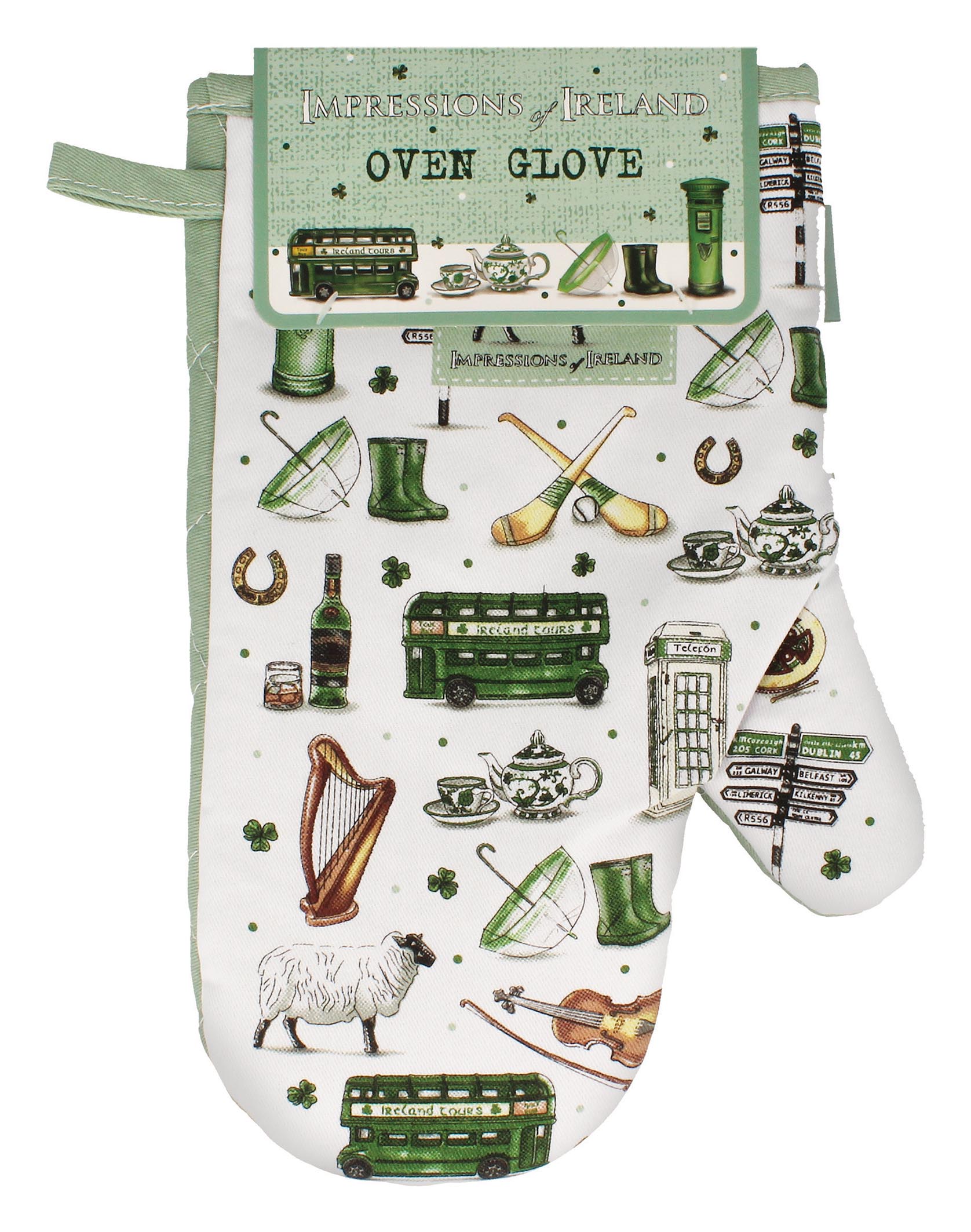 Impressions of Ireland Oven Glove