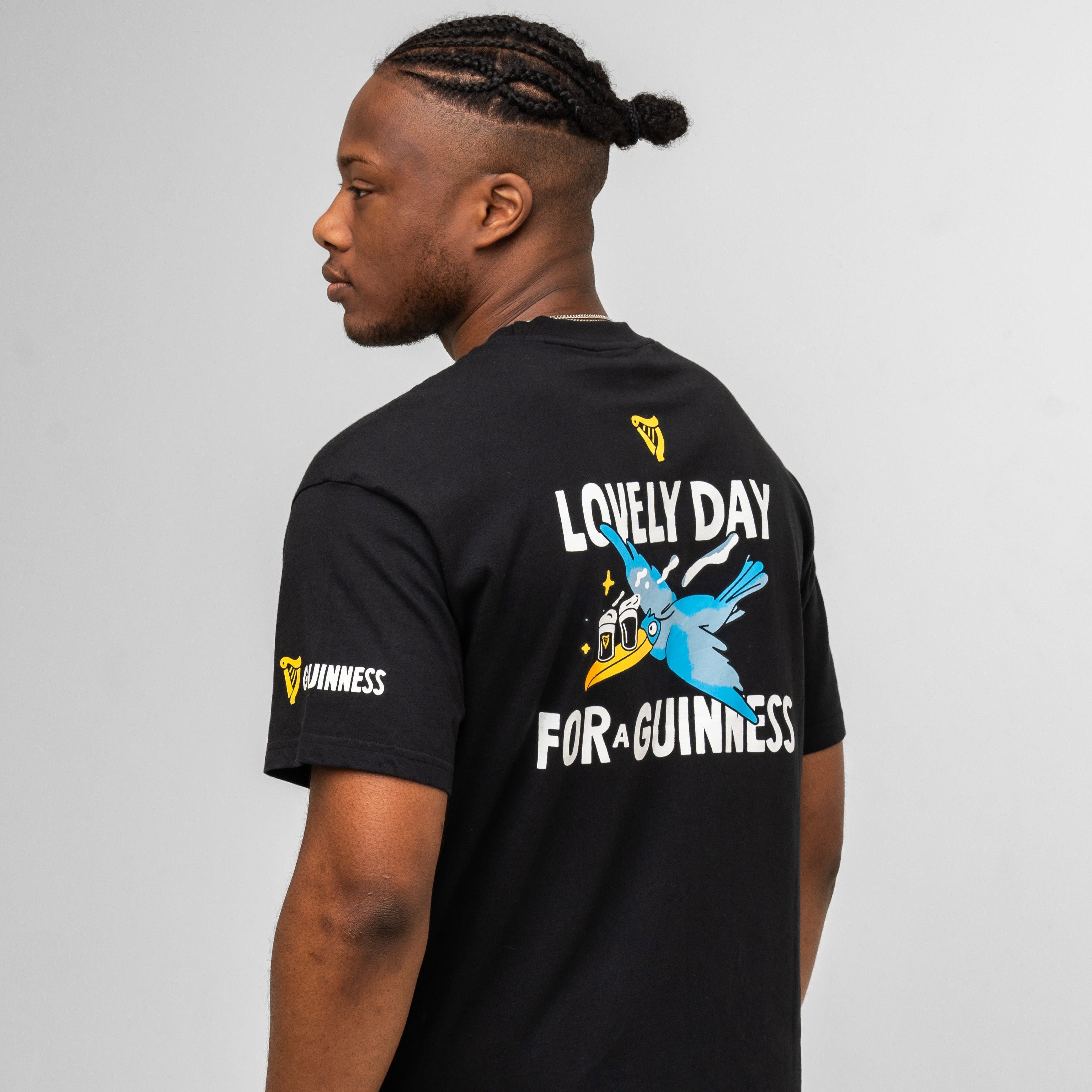 Guinness Summer Collection Oversized Tee - Black