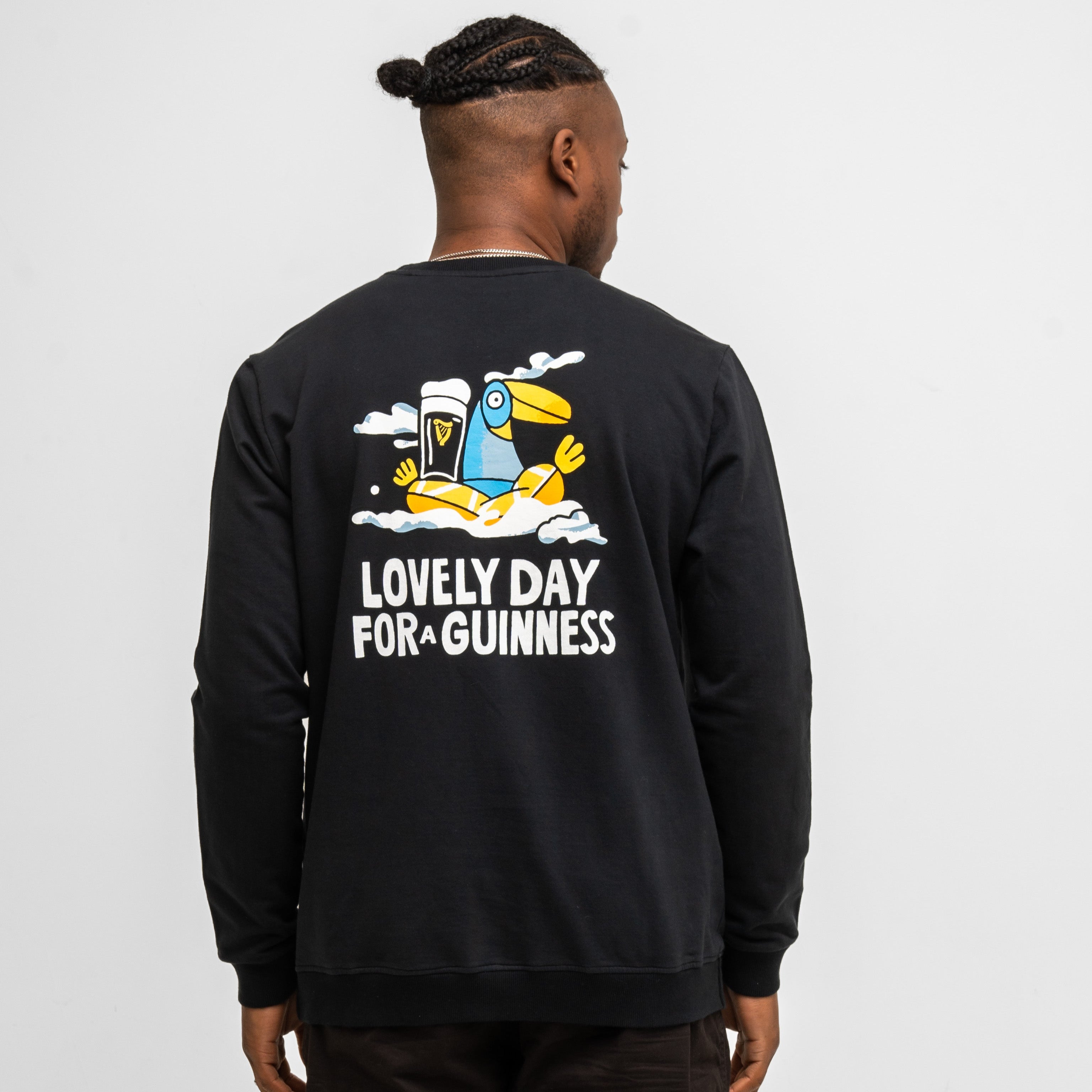 Guinness Summer Collection Lovely Day Sweatshirt - Black