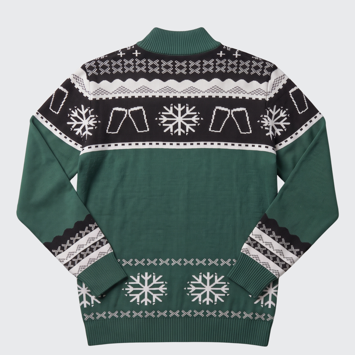 Guinness Holiday Quarter Zip - Green