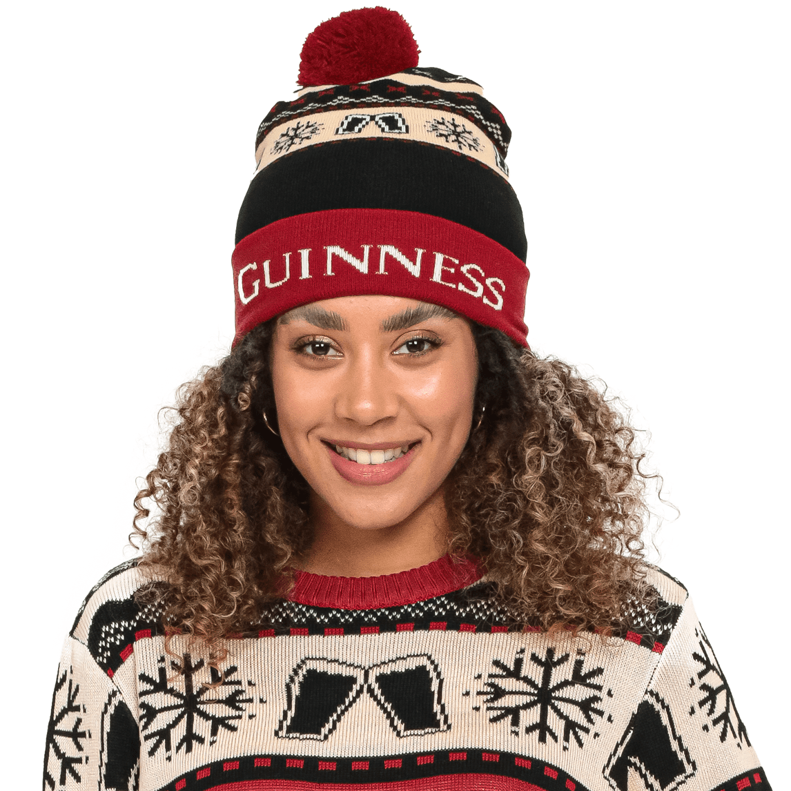 Guinness Christmas Beanie Hat