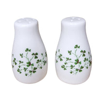 Load image into Gallery viewer, Shannonbridge Shamrock Salt and Pepper Shakers
