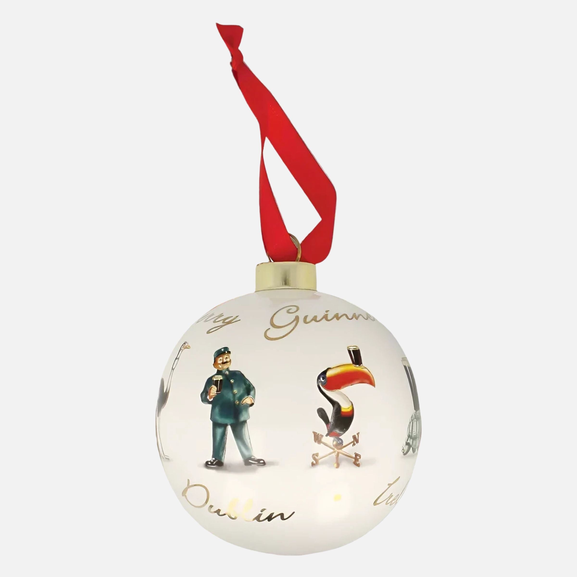 Guinness Gilroy Ceramic Christmas Bauble