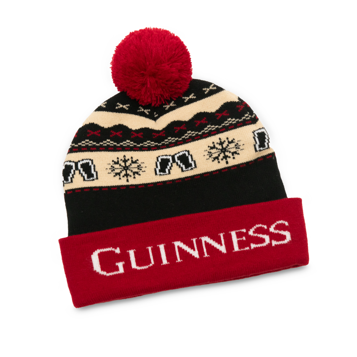 Guinness Christmas Beanie Hat